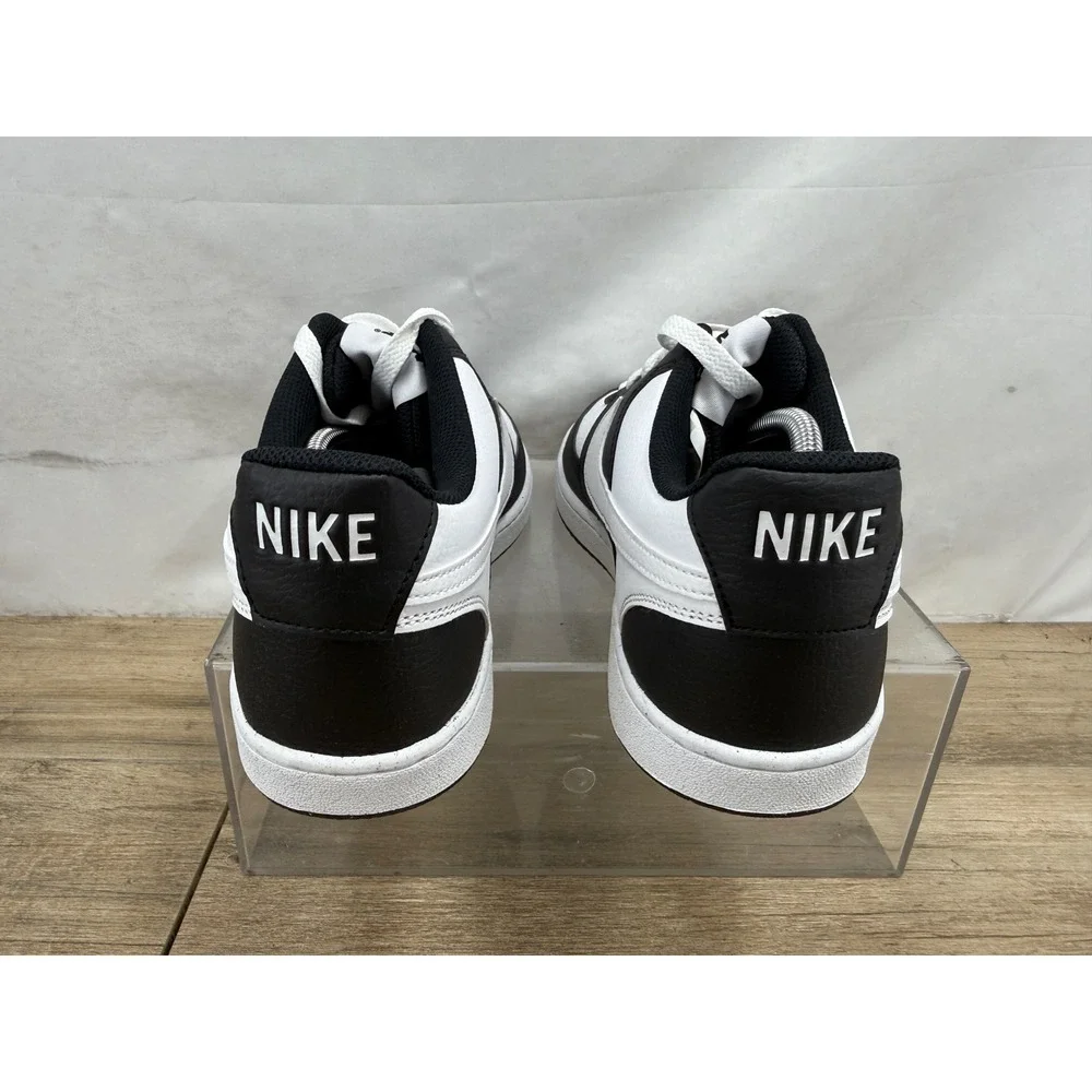 Nike Court Vision Lo Black White Panda Sneakers Mens 11.5 HM9862-001